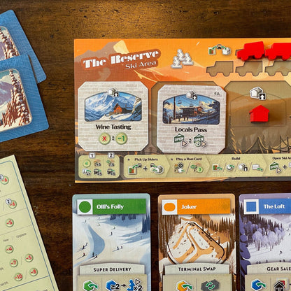 Alpenglow: The Ski Resort Board Game