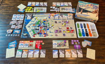 Alpenglow: The Ski Resort Board Game